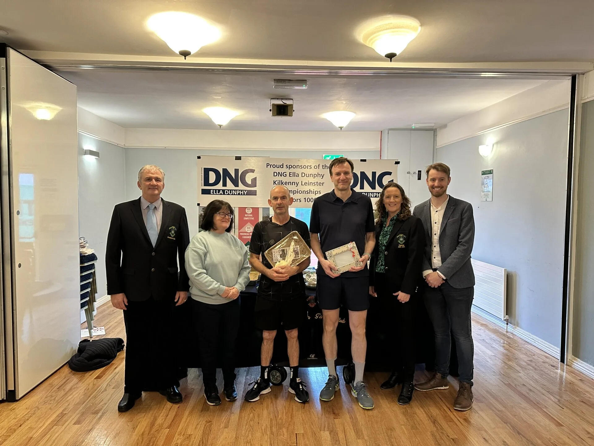 DNG Ella Dunphy presents awards